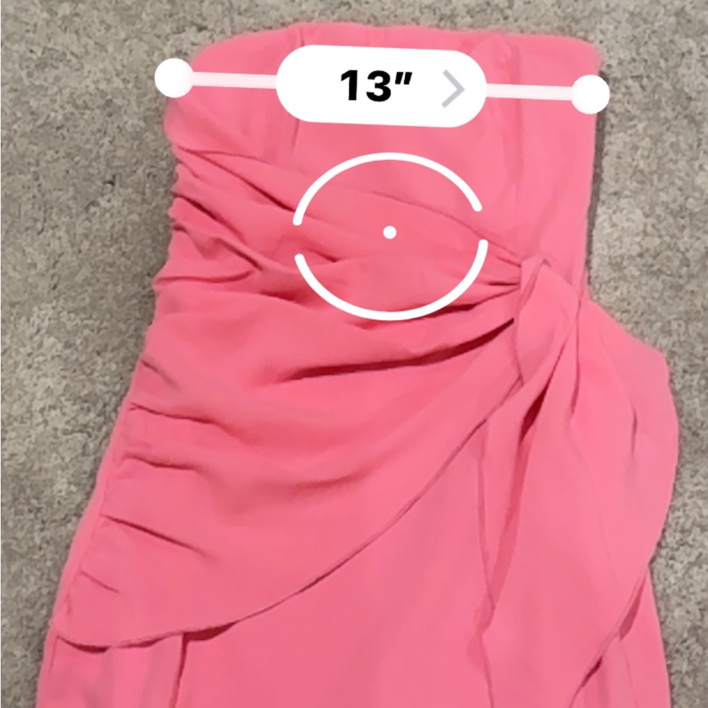 Superdown - Andria Strapless Mini Dress in Pink Sz:XS - Picture 8 of 12